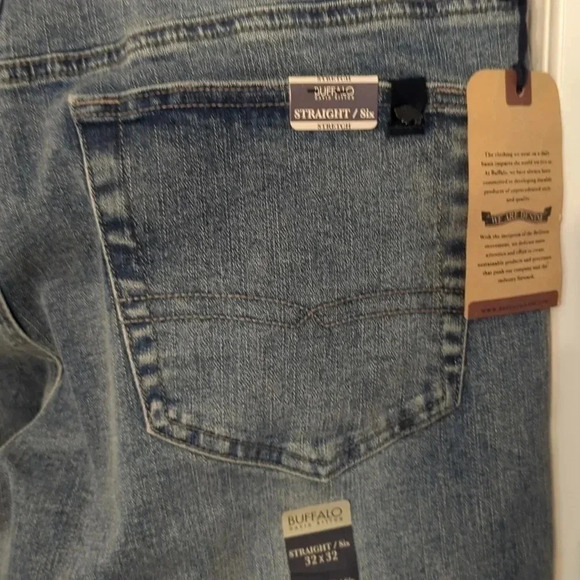 Men's buffalo David Bitton straight six jeans - Picture 3 of 7